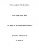 La Teoría de la proporción de Factores