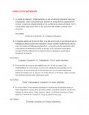 Modelo de conflicto de intereses