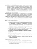 Guia plan y control mkt ¿Qué es un plan de marketing?