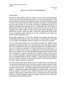 ENSAOY SOBRE DISCULPA LOS MALOS PENSAMIENTOS