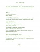 RELATO FALTA DE RESPETO