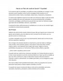 Justica social y equidad