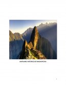 INFORME DEMOSTRATIVO DE LAS ACTIVIDADES REALIZADAS EN LA MUNICIPALIDAD DISTRITAL DE MACHUPICCHU