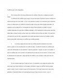 En la lectura ofrece diversas definiciones de conflicto. Elija una y explique por qué la eligió