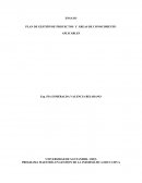 El Ensayo plan de gestión de proyectos y áreas de conocimientos aplicables