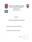 México tiene un sistema educativo diverso, complejo, atractivo como objeto de estudio, pero también lleno de contrastes y contradicciones