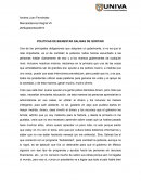 Políticas de bienestar Salinas de Gortari