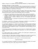 Aprendizaje colaborativo y el Trabajo cooperativo