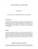 La nueva Administracion financiera