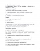 Preguntas de curso de filosofía