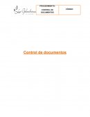 Desarrollar, mantener y controlar la documentación de origen interno y externo