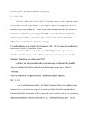 Demanda penal Agente primero del Ministerio Publico Investigador