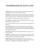 Antropología de Nuevo león