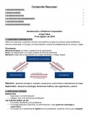 Introduccion a Gobierno corporativo