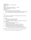 Actividad: Administración del capital de trabajo