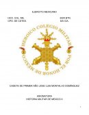 ESTRUCTURA DEL EJERCITO PORFIRISTA Y SU OPERATIVIDAD