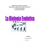 Trabajo de biologia evolutiva.