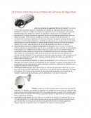 Internet Errores comunes en la compra de Cámaras de Seguridad