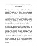 VIOLACIÓN DE DERECHOS HUMANOS EN LA FRONTERA CON VENEZUELA