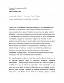 Tema de estudio: EXPECTATIVAS DE LAS PRACTICAS