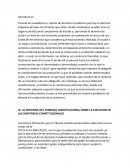 El proceso constitucional