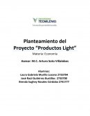 Productos ligth y su planteamiento en el mercado