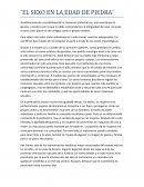 COMO ERA EL SEXO EN LA EDAD DE PIEDRA