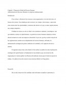 Planeación Global del Recurso Humano