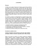 Resúmen la violencia