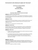 Estatutos de la Sociedad Anónima