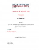 CONCEPTOS BASICOS, SISTEMAS DE COORDENADAS E INSTRUMENTACION