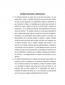 Conflicto funcional y disfuncional