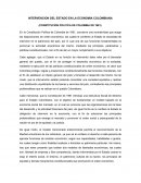 NTERVENCION DEL ESTADO EN LA ECONOMIA COLOMBIANA
