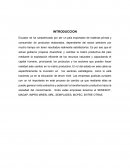 La matriz productiva en el Ecuador