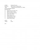 Diagnostico Socioeconómico del Distrito de Ocros-Huamanga-Ayacucho