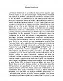 Musica Electronica ensayo