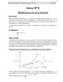 Unidad: Diferencial de una función