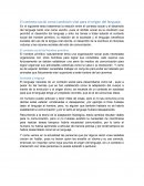 El contexto social como condición vital para el origen del lenguaje