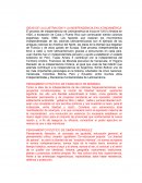 IDEAS DE LA ILUSTRACIÓN Y LA INDEPENDENCIA EN LATINOAMÉRICA