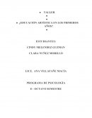 TALLER de etica y estetica