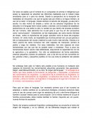 Escrito El origen del lenguaje