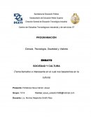 ENSAYO SOCIEDAD Y CULTURA