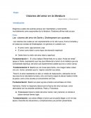 Vistas del amor en literatura según Dante y Shakespeare