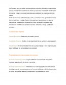 Actividad económica de bienes y/o servicios - La empresa