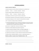 AUTOEVALUACION DE GESTIÓN