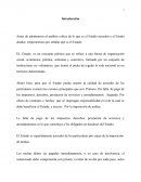 Análisis crítico de lo que es el Estado acreedor y el Estado deudor