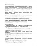 Trastornos Alimenticios. ANOREXIA NERVIOSA