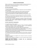 Fases de trabajo de Investigacion