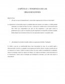 CAPÍTULO 1. TENDENCIA DE LAS ORGANIZACIONES PREGUNTAS