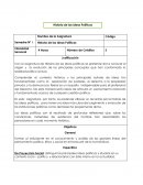Historia de la Ideas politicas